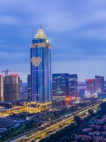 Grand New Century Hotel Haining Zhejiang Exteriör bild